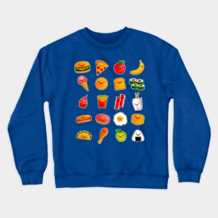 Happy Food Crewneck Sweatshirt